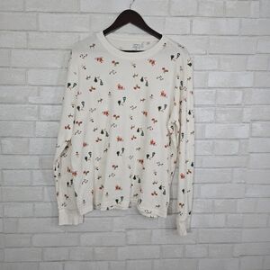 Carter's long sleeve holiday printed top